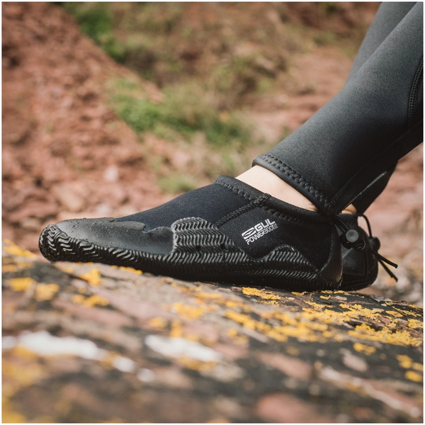 2026 GUL Junior Power Slipper 3mm Våddragtsko BO1267-B7 - Black